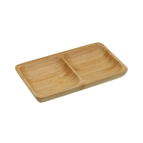 Versa Vassoio per aperitivi Versa Bambù 10 x 2 x 17,5 cm Versa 19910303 vassoio