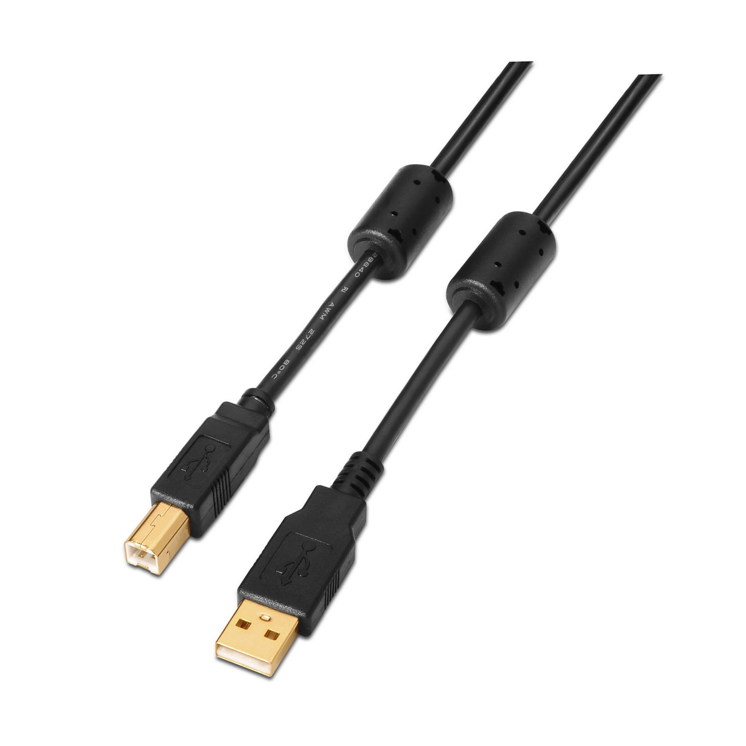 AISENS A101-0011 cavo USB 5 m USB 2.0 USB A USB B Nero AISENS A101-0011 cavo USB USB 2.0 5 m USB A USB B Nero