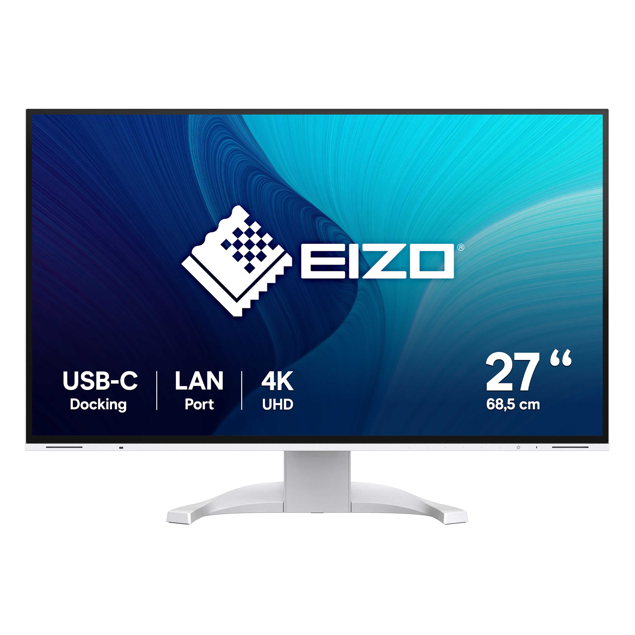 Eizo Monitor 27 Led Ips 16:9 4K Uhd 5Ms 350 Cdm Pivot Usb-C Dp/Hdmi Multimediale Flexscan Ev27 EIZO FlexScan EV2740X-WT LED display 68,6 cm (27") 3840