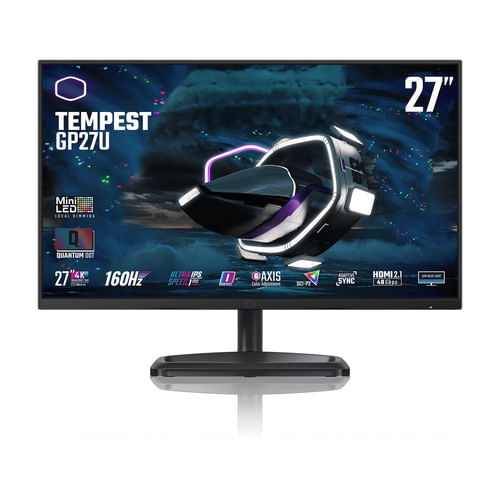 Cooler Master Monitor 27 Quantum Dot Ips 16:9 4K Uhd 160Hz Usb-C Dock Dp/Hdmi Multimediale Tempest Gp27U Cooler Master Gaming Tempest GP27U LED displa
