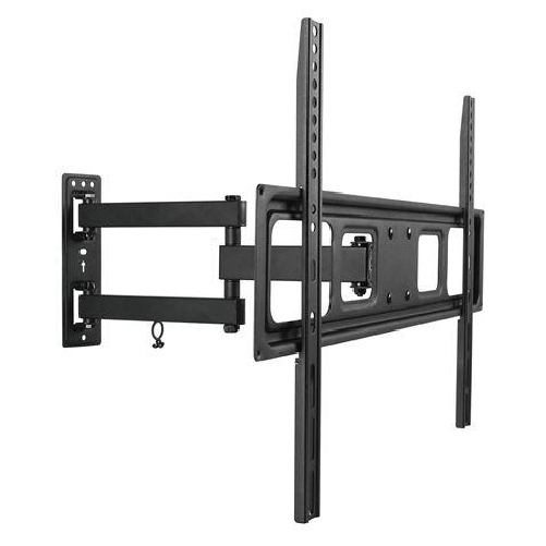 Supporto a muro Chromad con braccio snodabile per TV 32-70 - girevole, inclinabile ed estensibile - Max 35kg - Peso VESA