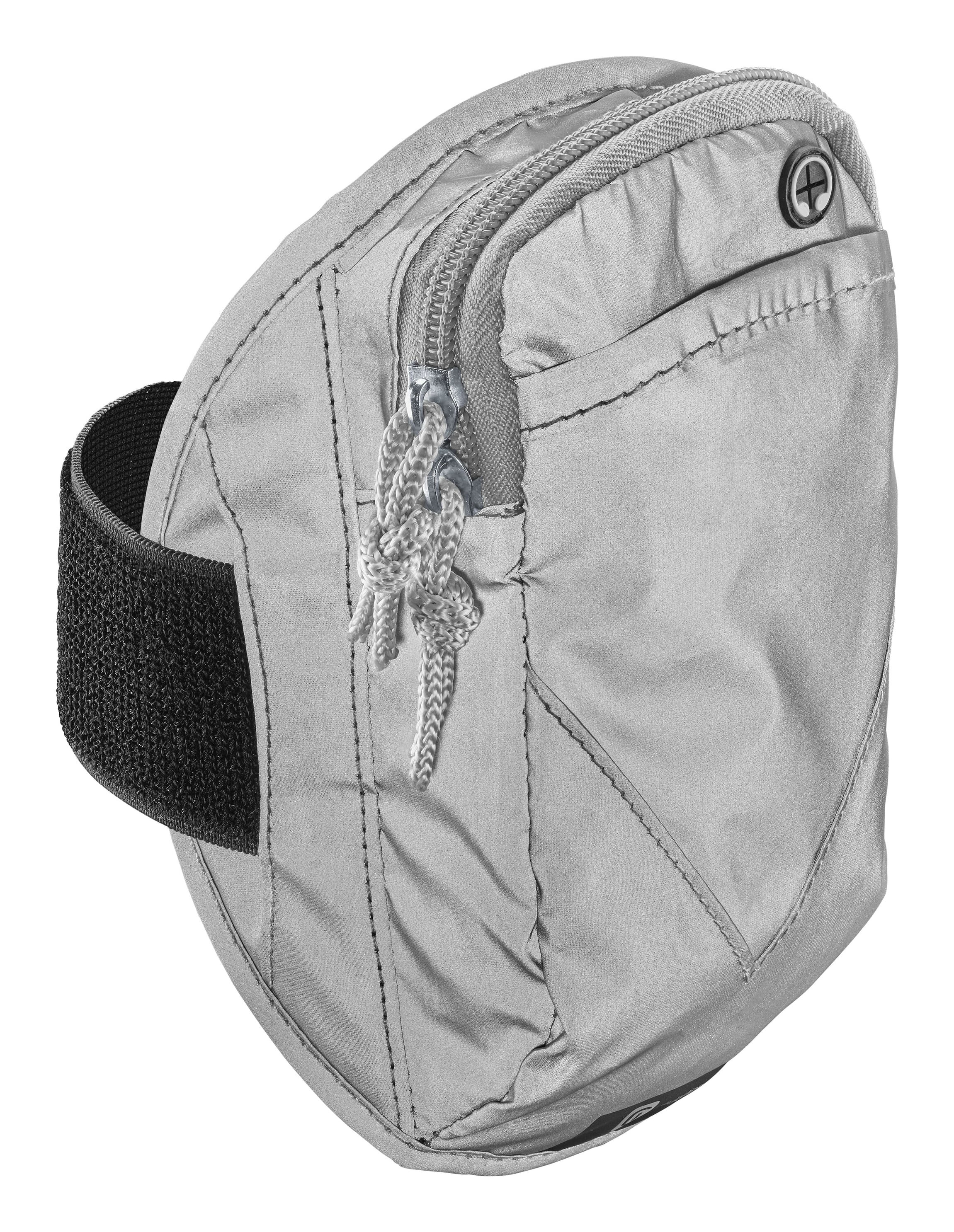 Cellular Line Cellularline Armband Pocket - Universale Fascia da braccio sportiva con due tasche Cellularline Armband Pocket - Universale Fascia da br