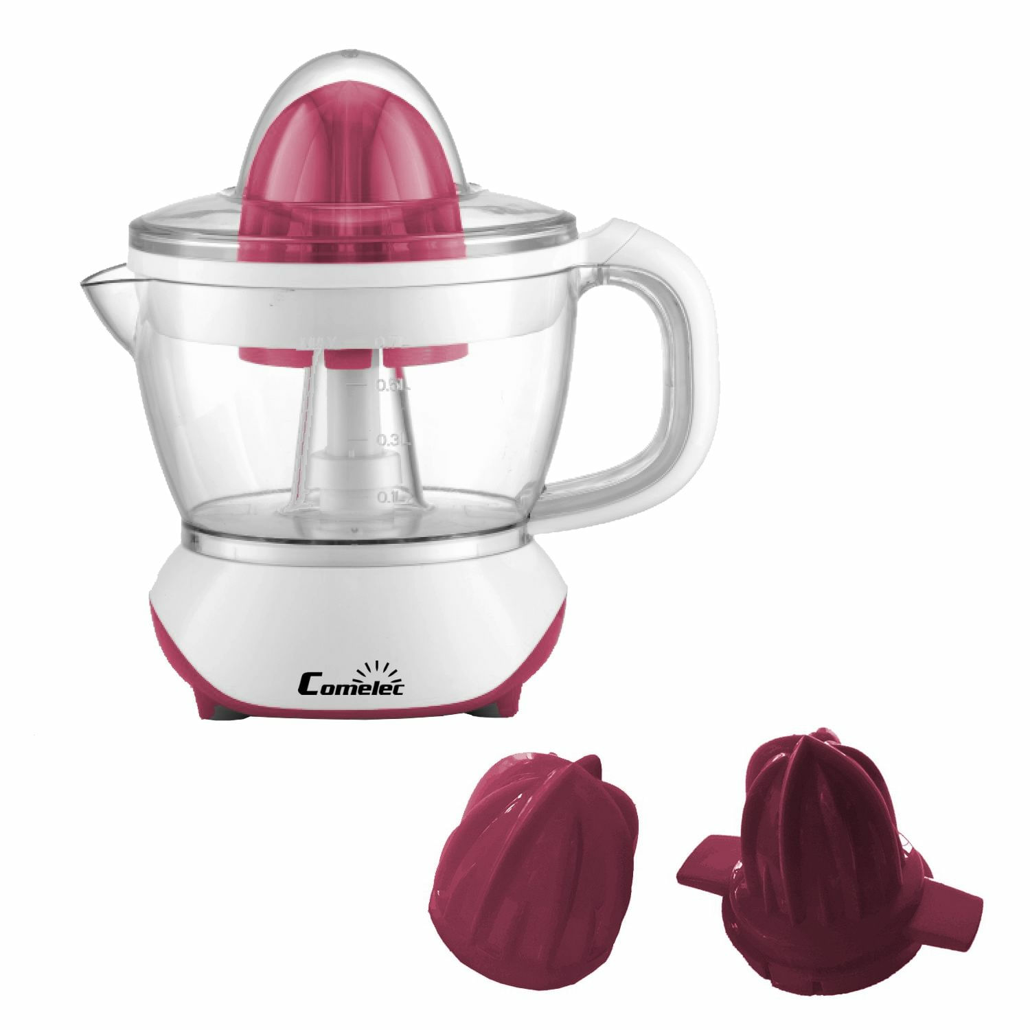 Comelec EX1007 Centrifuga spremiagrumi 40 W Rosso, Bianco