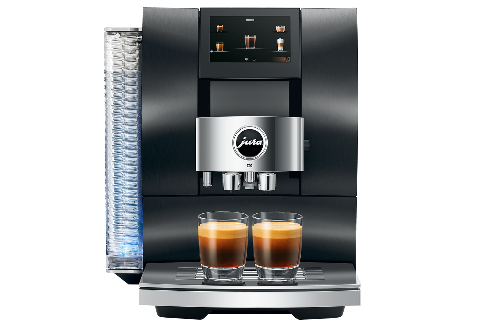 Jura Z10 Aluminium Dark Inox Macchina da Caffe' Automatico 32 Preparazioni JURA Z10 (EA) Automatica Macchina per espresso 2,4 L