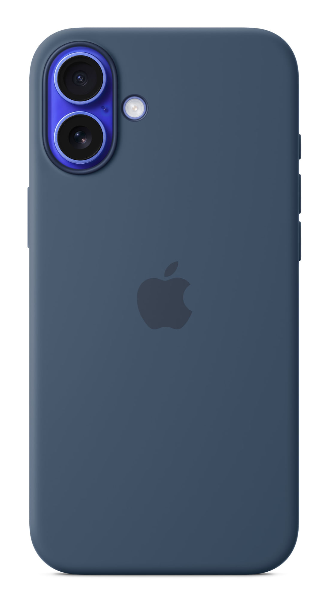 Apple Custodia MagSafe in Silicone per iPhone 16 Plus Denim ??????? Apple Custodia MagSafe in silicone per iPhone 16 Plus - Denim