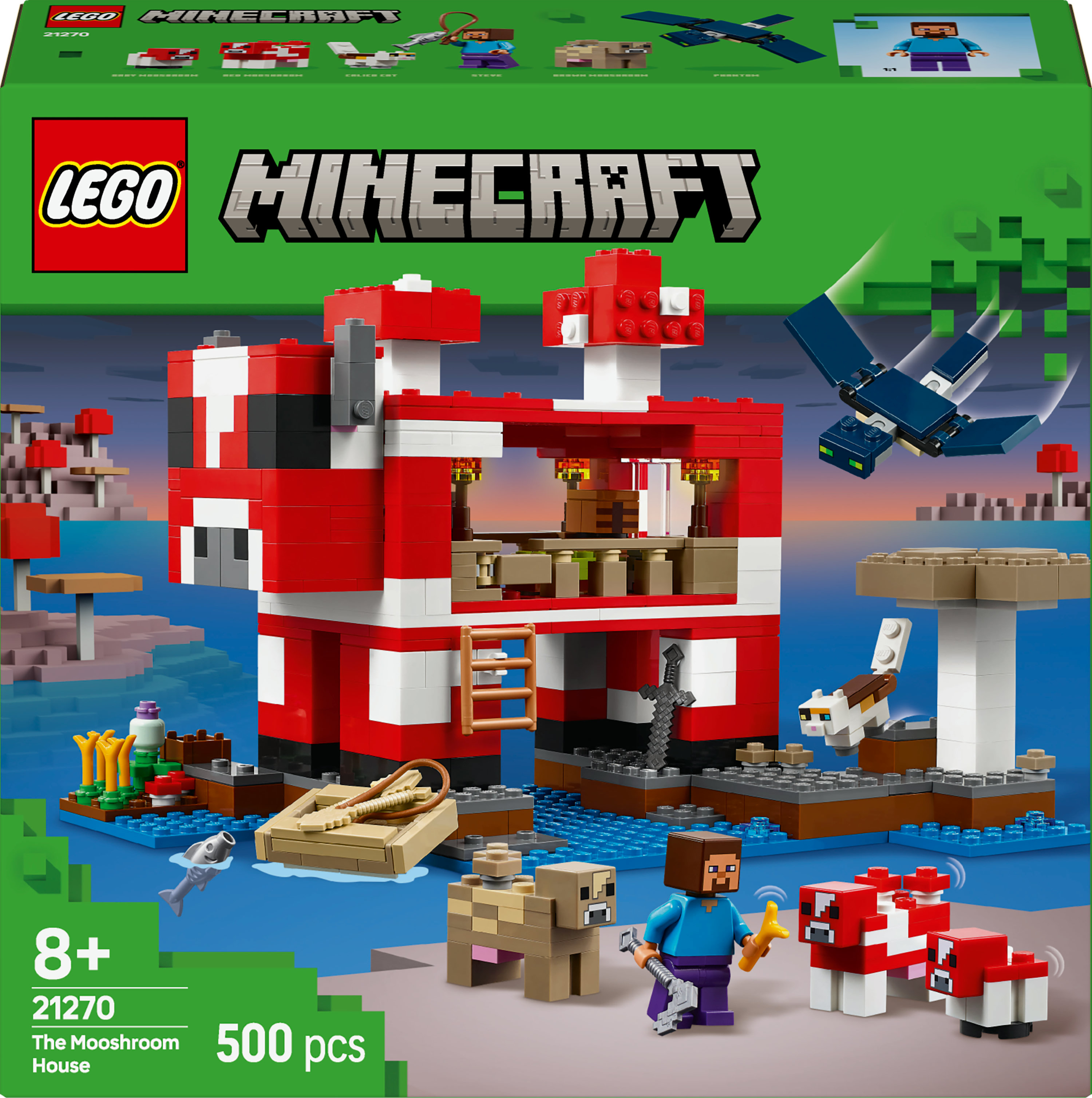 LEGO Minecraft La casa del Mooshroom 21270 LEGO La casa del Mooshroom