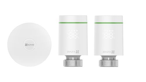 Ezviz Kit T55 Valvola Termostatica A3 Hub EZVIZ T55 KIT Adatto per uso interno