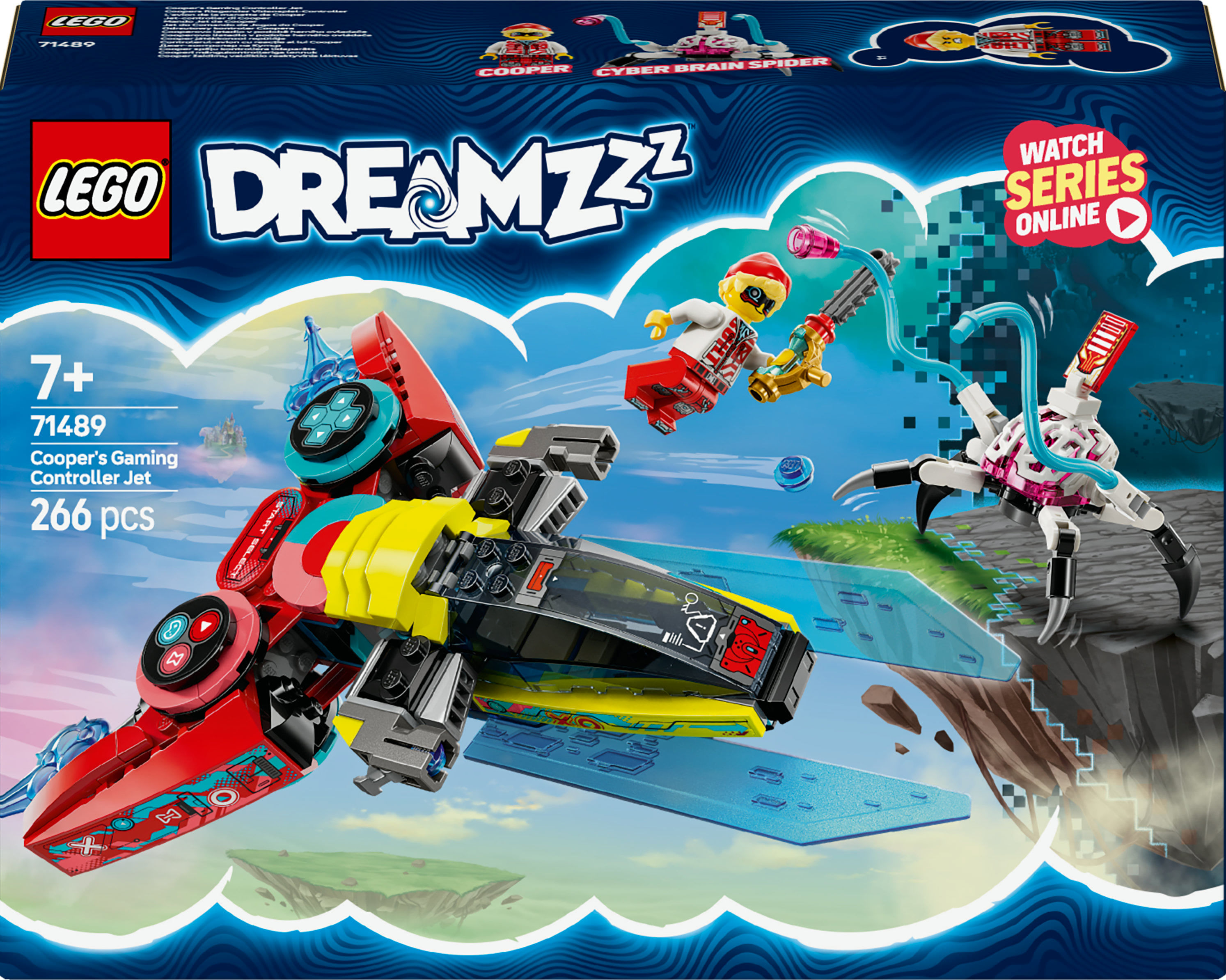 LEGO Set 71489 Costruzioni Dreamzzz Edizione Speciale Avventura Fantastica LEGO Jet-controller di Cooper
