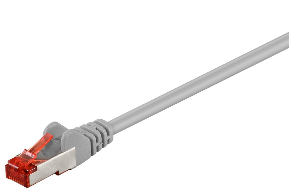 Neutra Goobay Cavo rete s-ftp categoria 6 doppia schermatura lsoh colore grigio 0.25 mt Goobay 93212 cavo di rete Grigio 0,25 m Cat6 S/FTP (S-STP)
