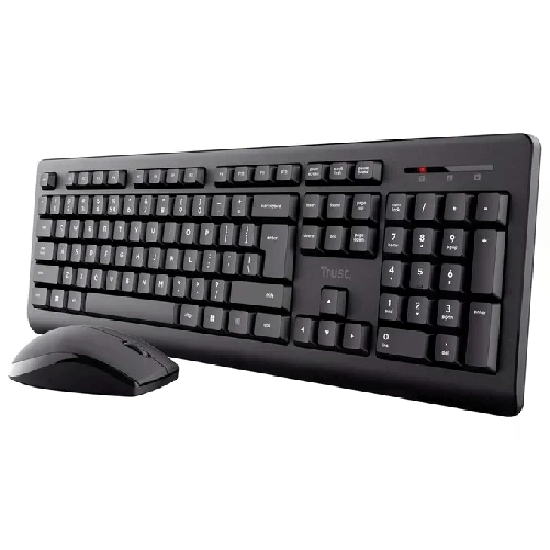 Trust Primo tastiera Mouse incluso Ufficio RF Wireless QWERTY Italiano Nero