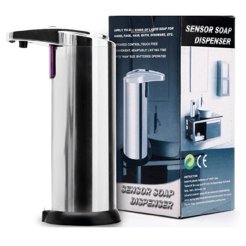Cleafe-dispenser Di Sapone Liquido Automatico Con Sensore Erogatore Sapone Mani Bagno 59385 -