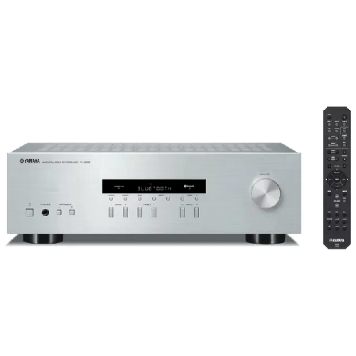 Yamaha R-S202D Sintoamplificatore 2x115W Speaker Silver Yamaha R-S202D Argento