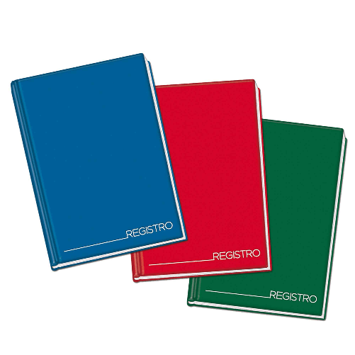 BLASETTI REGISTRO CARTONATO 210X297MM 1RIGO 48FG (192 facciate f.to A4) BLASETTI Blasetti 1334 quaderno per scrivere A4 192 fogli Multicolore