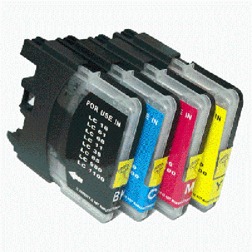 MEDIAMONDO 24ML Black Compa Brother LC61,LC980, LC1100, LC985 24ML Black Compa Brother LC61,LC980, LC1100, LC985