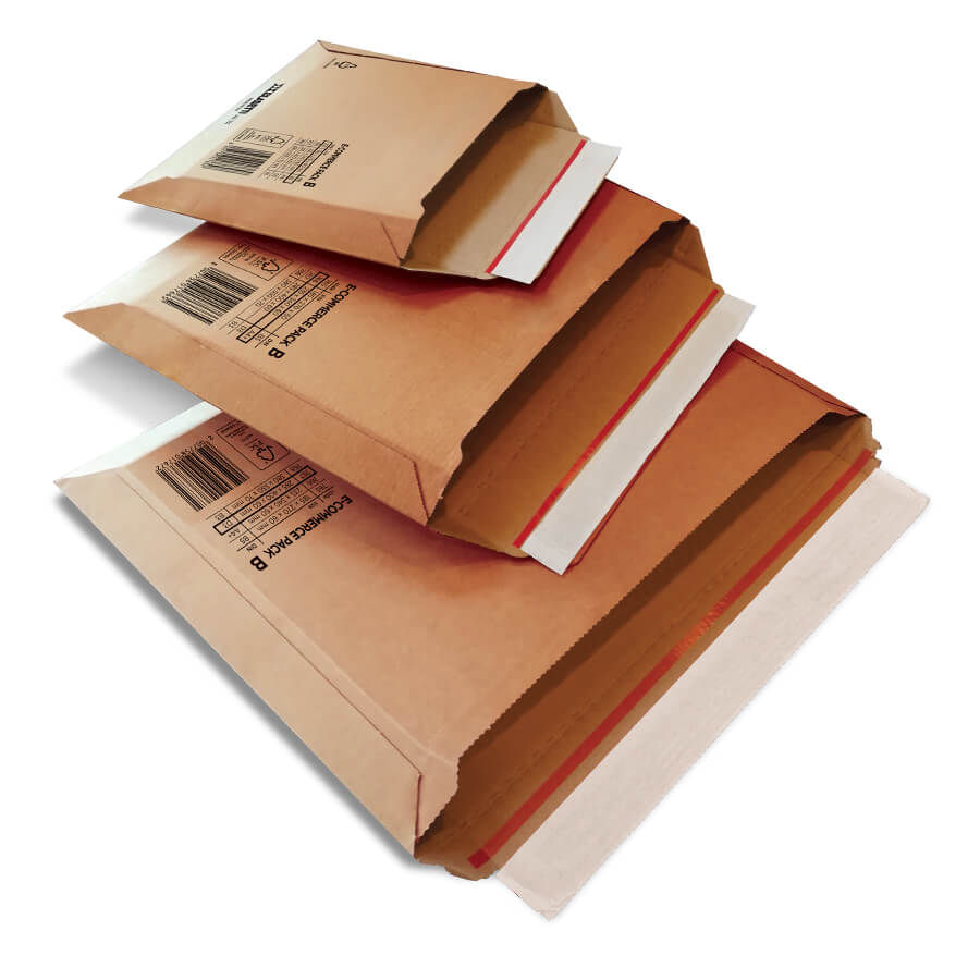 BLASETTI Conf 25 Buste avana in cartone microonda e-commerce pack 18,5x27x6cm BLASETTI Blasetti 0765 busta per materiale multimediale