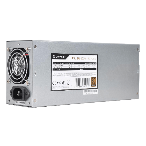 Unykach Alimentatore Unykach Flex 2U 600W 80 Plus Bronze 600W Flex 2U ATX - APFC - Ventola da 60mm