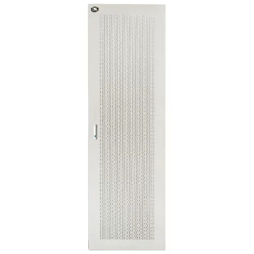 Link porta in metallo traforata grigia per armadi Link 42u larghezza 600mm con serratura Link Accessori LKDOOR42I porta accessori