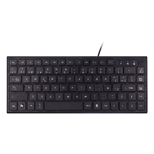 Unykach Tastiera mini USB Unykach KB302 con 83 tasti - Ultrasottile - Colore nero