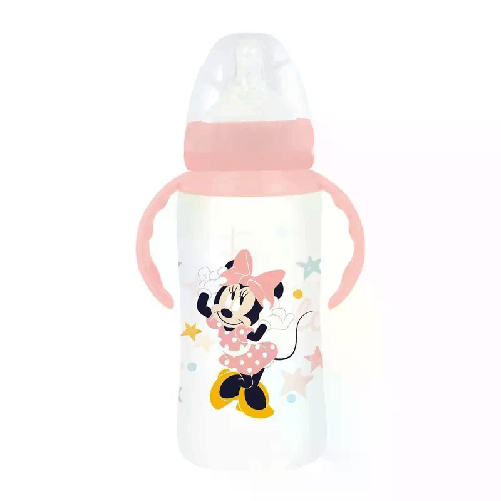 Stor Biberon Bambini anticolica Disney Minnie da 360 ml DISNEY bimba BPA Free Stor 13104 biberon 360 ml Multicolore, Trasparente Plastica