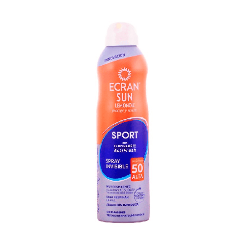 Ecran 8411135483262 protezione solare e prodotto doposole Protezione solare in spray Corpo e viso 50 Adulti