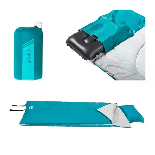 Bestway SACCO A PELO INVERNALE 190X84CM CUSCINO VIAGGIO CAMPEGGIO IMBOTTITURA Bestway 68100 sacco a pelo Sacco a pelo rettangolare Poliestere Verde