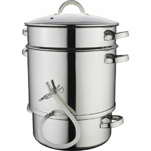 Baumalu 3216383427113 spremiagrumi Steam juicer Acciaio inox
