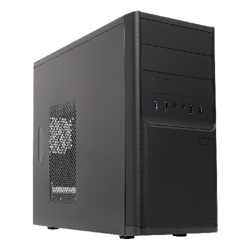 Unykach Custodia Unykach Dark Shadow MicroATX - Alimentatore da 500 W incluso - Dimensioni unità supportate da 3,5", 2