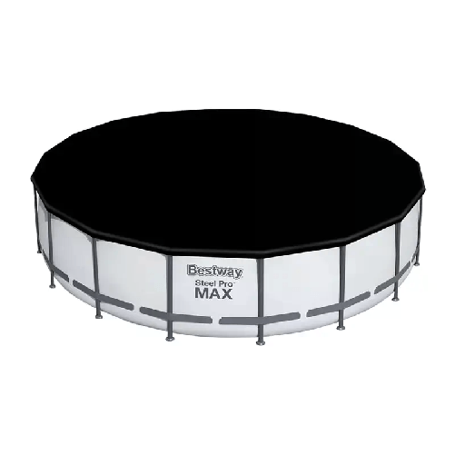 Bestway Telo Copripiscina in PVC Copertura per Piscina Tonda Rotonda Fuoriterra 549 cm Bestway 58039 accessorio per piscina Custodia