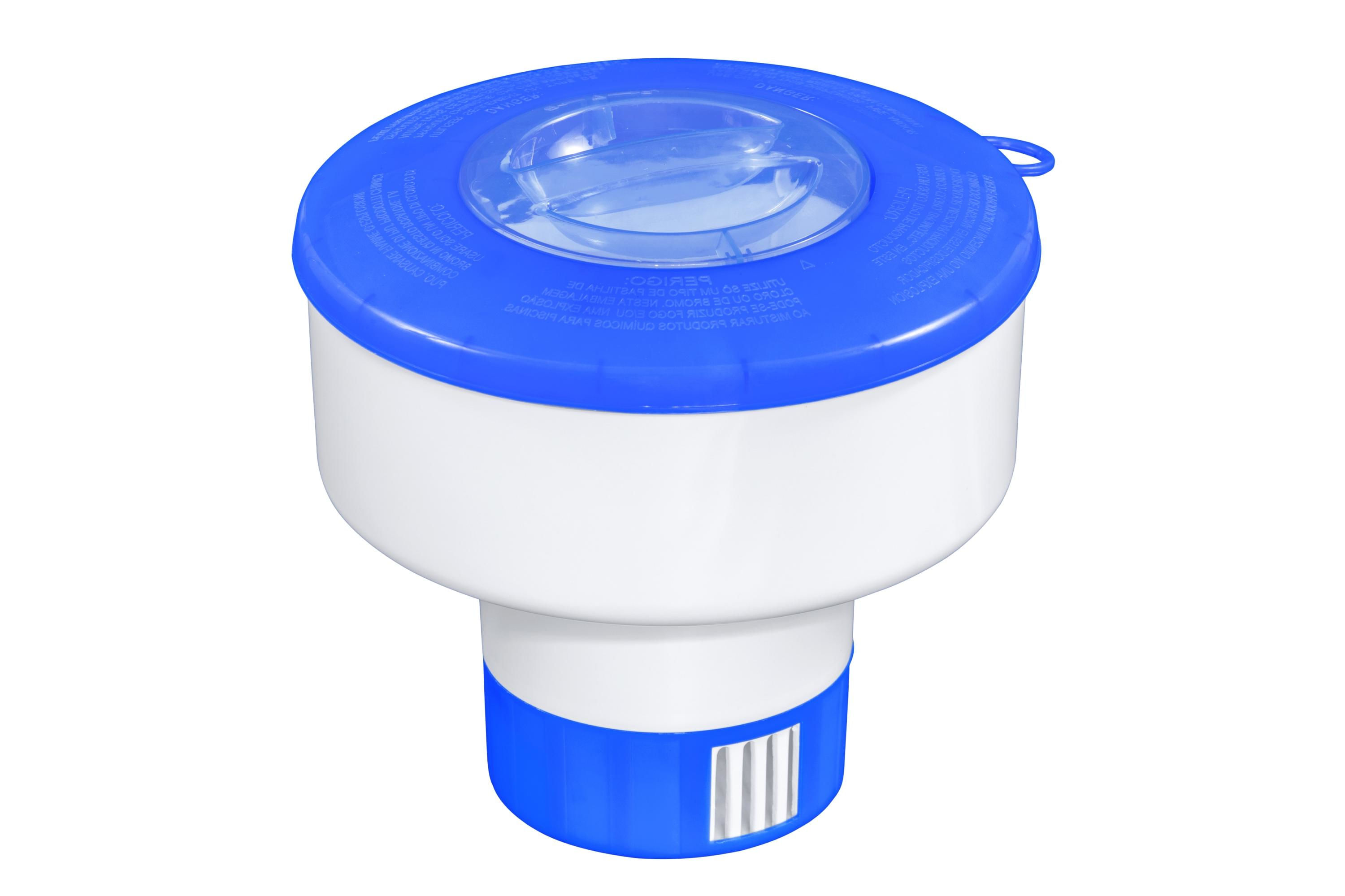 Bestway Dosatore Galleggiante piscine Bestway Distributore per pastiglie Cloro dispenser Bestway 58656 accessorio per piscina Erogatore di bromo/cloro