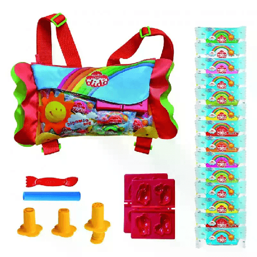 Didò Pasta da modellare Fila Dido Mio Bag 700g di pasta per bambini con attrezzi F.I.L.A. Didò Mio Bag