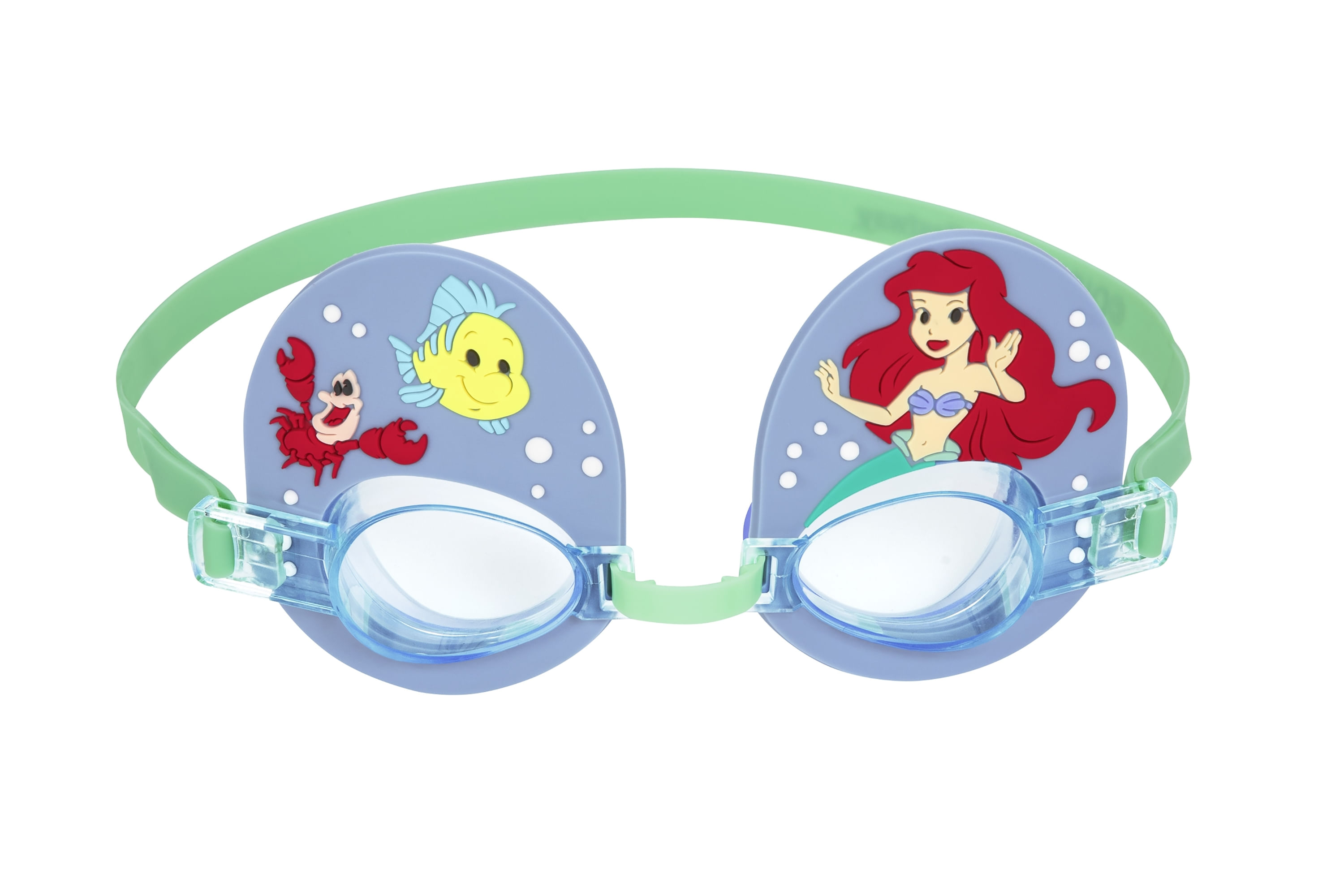 Bestway Occhiali occhialini piscina mare nuoto bambina anti UV Principesse Ariel Bestway Bestway 9103C occhialino da piscina Ragazzo Unisex