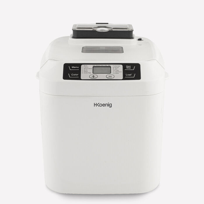 Hkoenig H.Koenig BAKE340 macchina per il pane 550 W Bianco H.Koenig BAKE340 macchina per il pane 550 W Bianco