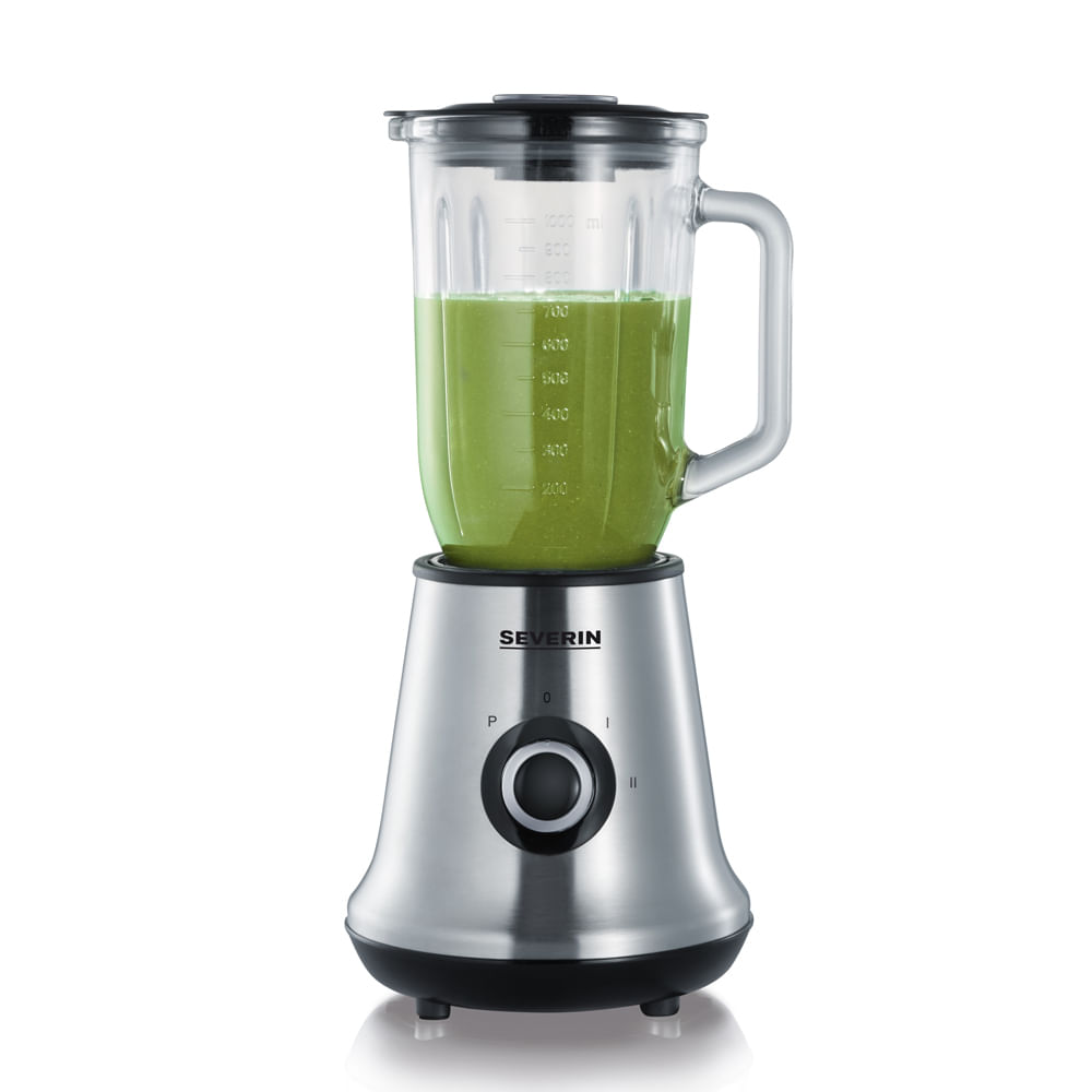 Severin SM 3734 frullatore 1 L Frullatore da tavolo 500 W Nero, Acciaio inox