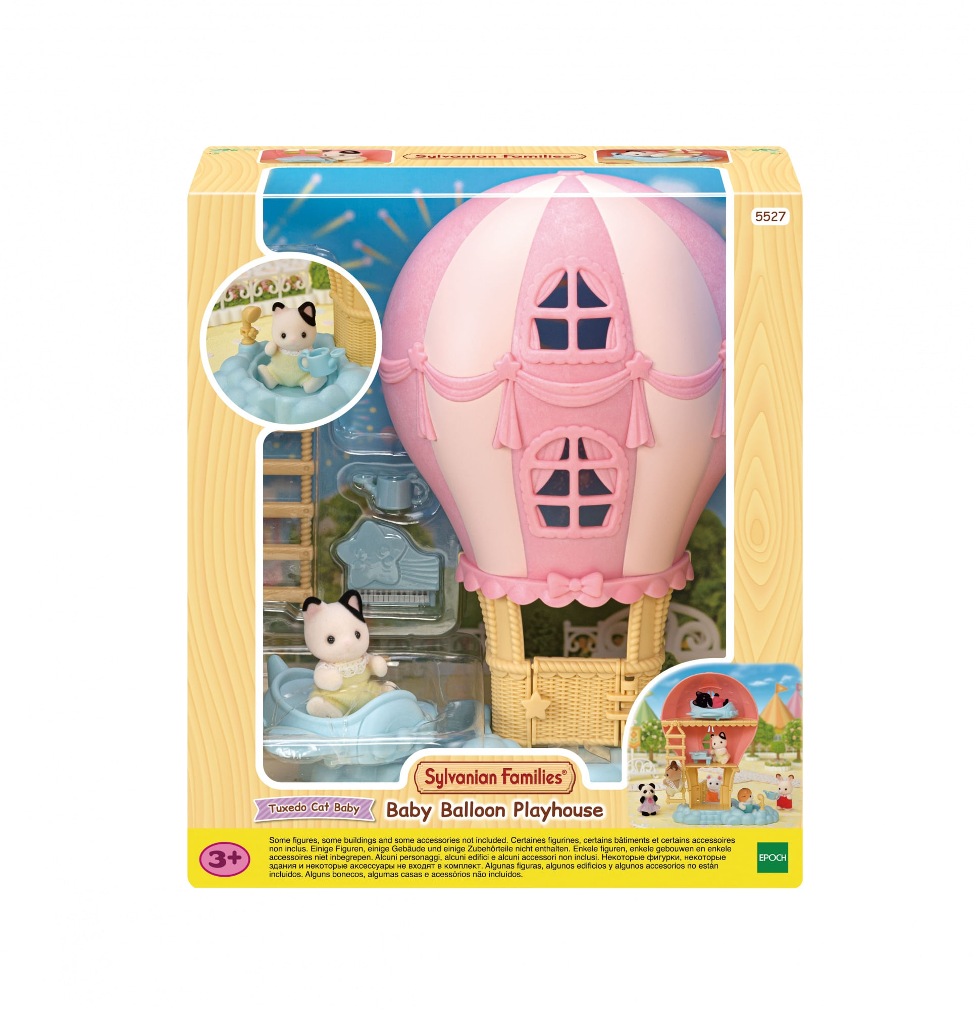 Epoch Game Accessori per Bambole Sylvanian Families The Hot Air Balloon for Babies Sylvanian Families 5527 set da gioco