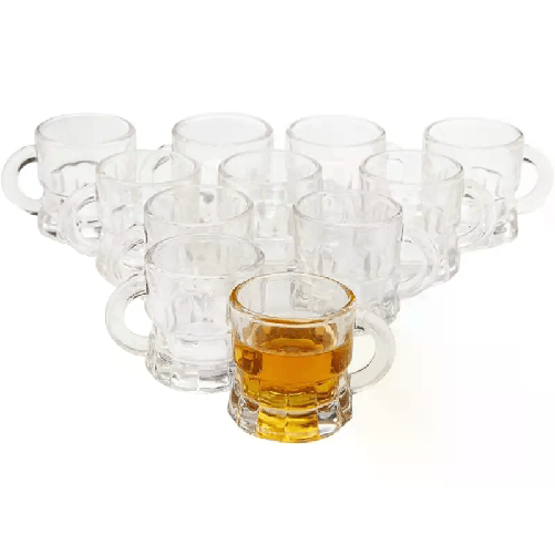 Bicchierini in vetro da liquore 12 pz bicchieri chupito shot amaro feste e bar