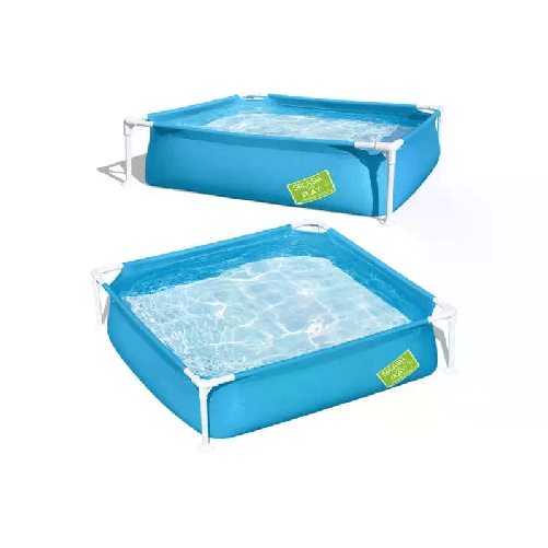 Bestway Steel Pro 56217 piscina fuori terra Piscina con bordi Piscina rettangolare 365 L Blu, Verde, Arancione