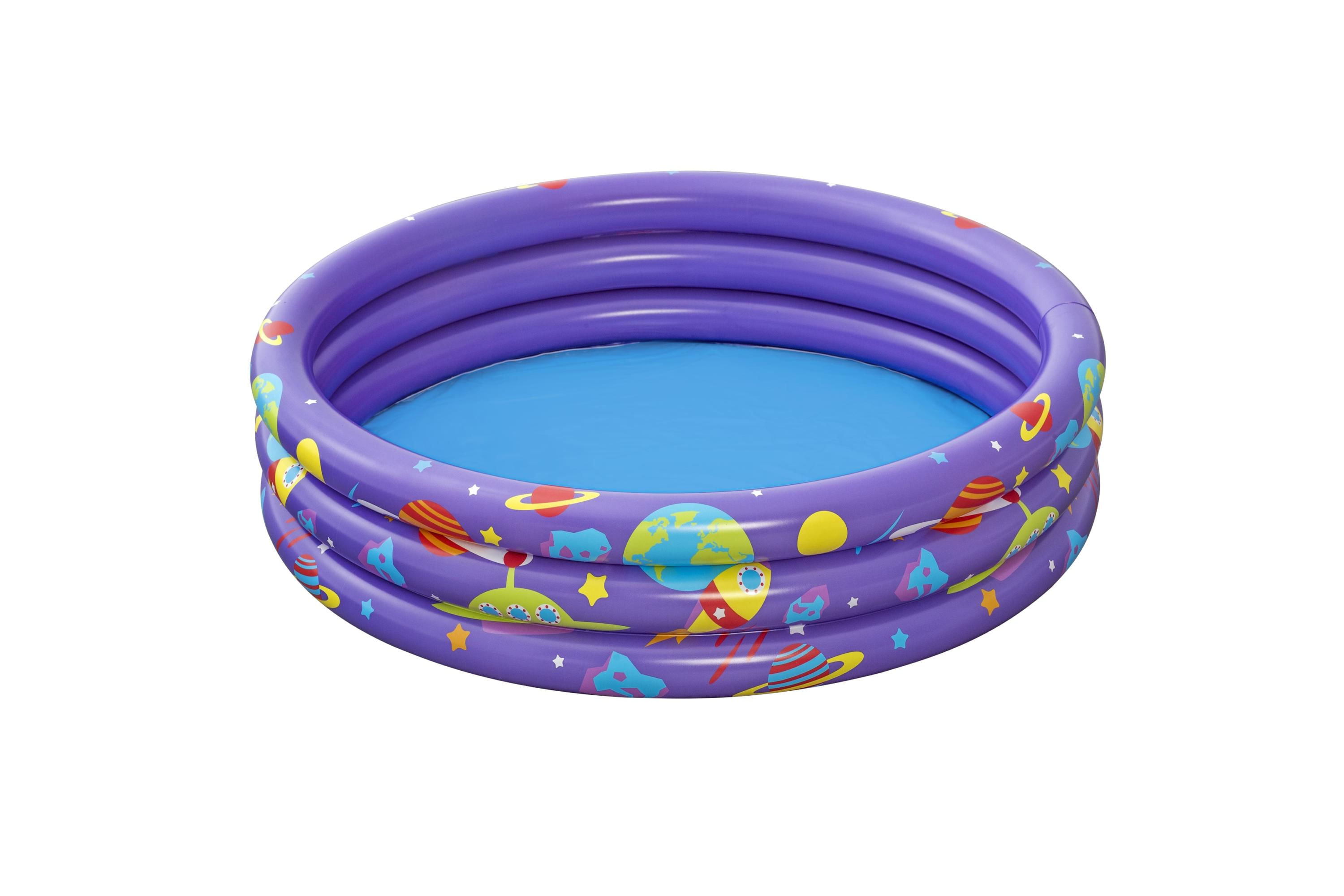Bestway piscina gonfiabile per bambini con 50 palline set da gioco 102x25cm Bestway 52466 piscina per bambini Piscina con bordi