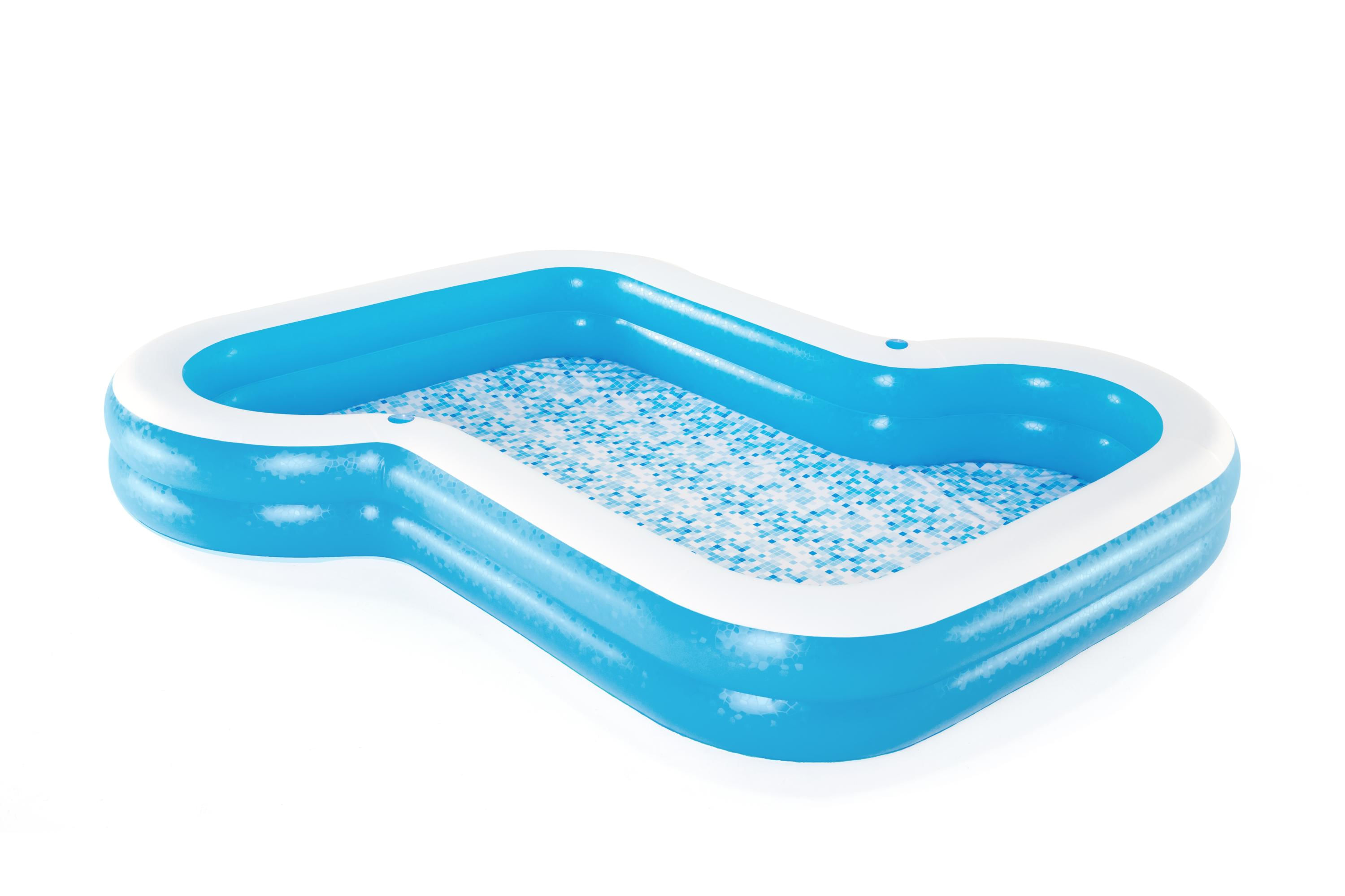 Bestway Piscina Fuori Terra Gonfiabile 305x274x46 in Vinile Giardino Bestway bambini Bestway 54321 piscina fuori terra Piscina gonfiabile 1207 L Blu,