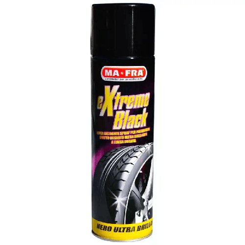 Ma-Fra Nero gomme MAFRA Extreme Black lucidante effetto bagnato super brillante spray MA-FRA Extreme Black