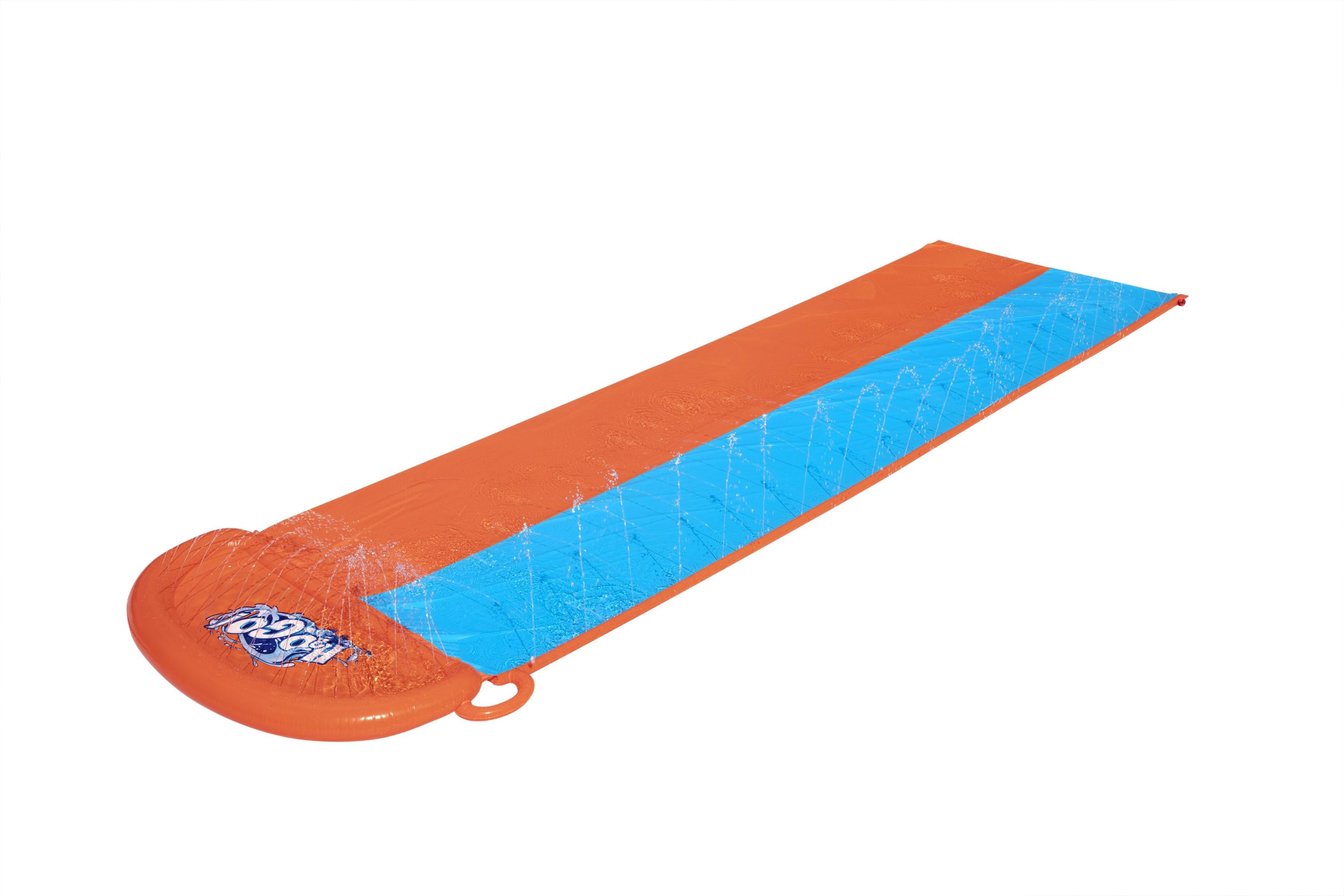 Bestway Acqua Scivolo Ferroviario Bambini 488cm Gioco Esterno Giardino 2 corsie Bestway Bestway 52328 scivolo d'acqua da giardino Acquascivolo da giar