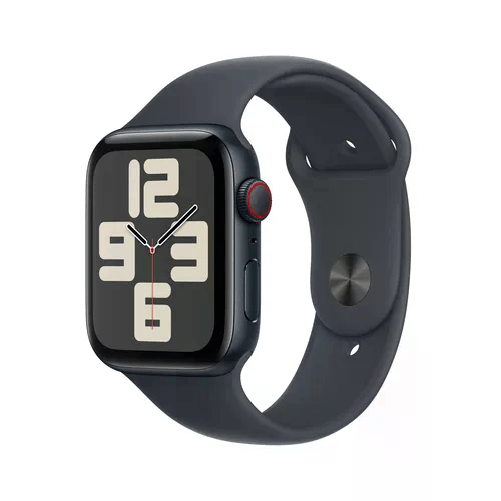 Apple Watch SE OLED 44 mm Digitale 368 x 448 Pixel Touch screen 4G Nero Wi-Fi GPS satellitare (APPLE WATCH SE CELL 44MM Apple Watch SE OLED 44 mm Digi