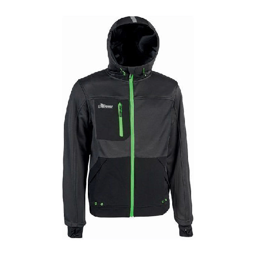 Upower Felpa Asphalt Grey Green Taglia XXL Galaxy