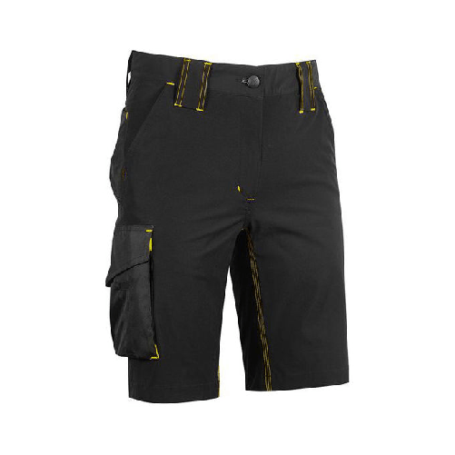 U-Power Bermuda Black Carbon Taglia XXL Mercury