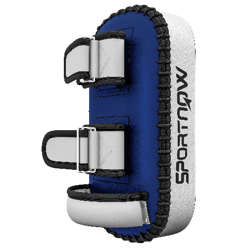 SPORTNOW Colpitore Boxe e Muay Thai Imbottito per Braccio, in PU e EPE, 38x20x18 cm, Blu