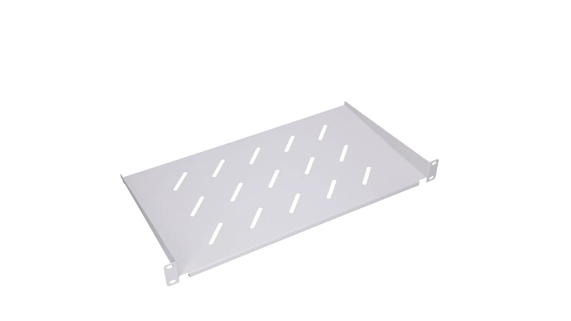 Extralink EX.14497 accessorio per rack Ripiano per rack Extralink Mensola 1U 350mm Grigio 19", per armadio