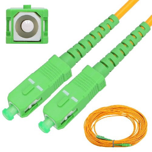 Extralink SC/APC-SC/APC | Patchcord | Modalita singola, Simplex, G652D, 3mm, 2m Extralink Patchcord SC/APC-SC/APC Modalita singola, Simplex, G652D, 3m
