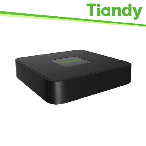 Tiandy NVR 5 Canali 4 Porte PoE, 60Mbps/40Mbps, registrazione fino a 5MP, 1HDD