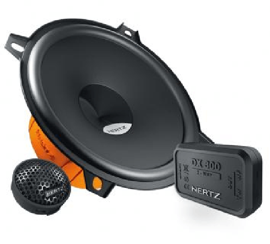 Hertz DSK 130.3 - Kit altoparlanti per auto due vie woofer 130mm + Tweeter 24mm 120W Peak Power Hertz DSK 130.3 altoparlante auto Rotondo 2-vie 120 W