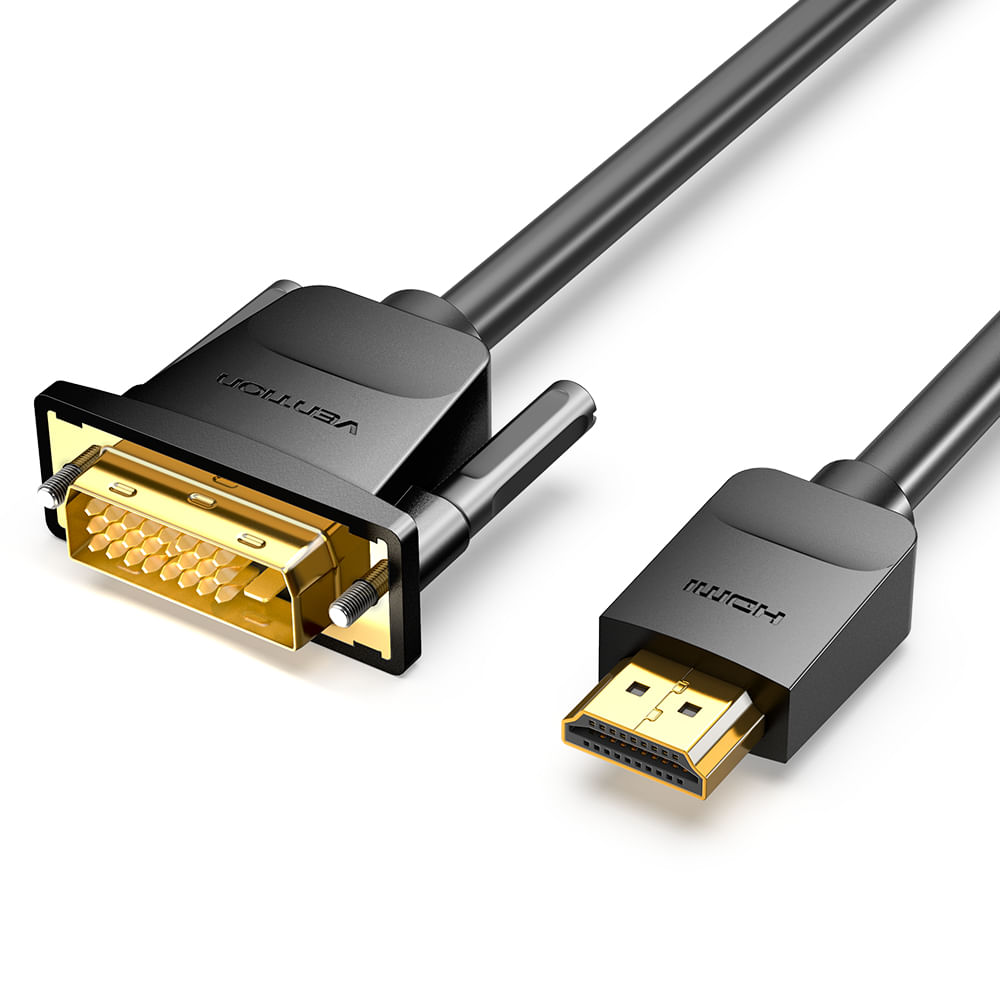 Vention ABFBF cavo e adattatore video 1 m HDMI tipo A (Standard) DVI-D Nero