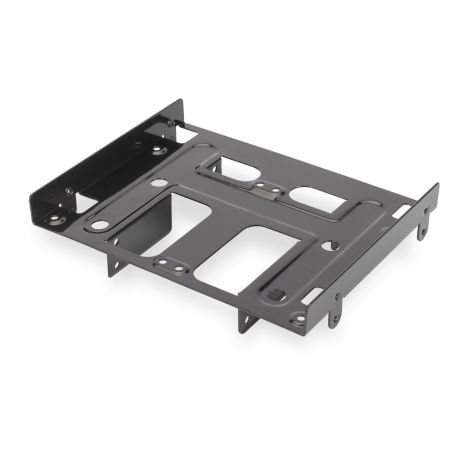EWENT STAFFA PER HARD DISK/SSD 2.5 E 3.5 SU SLOT 5,25" EW7002 Ewent EW7002 porta accessori Staffa di supporto